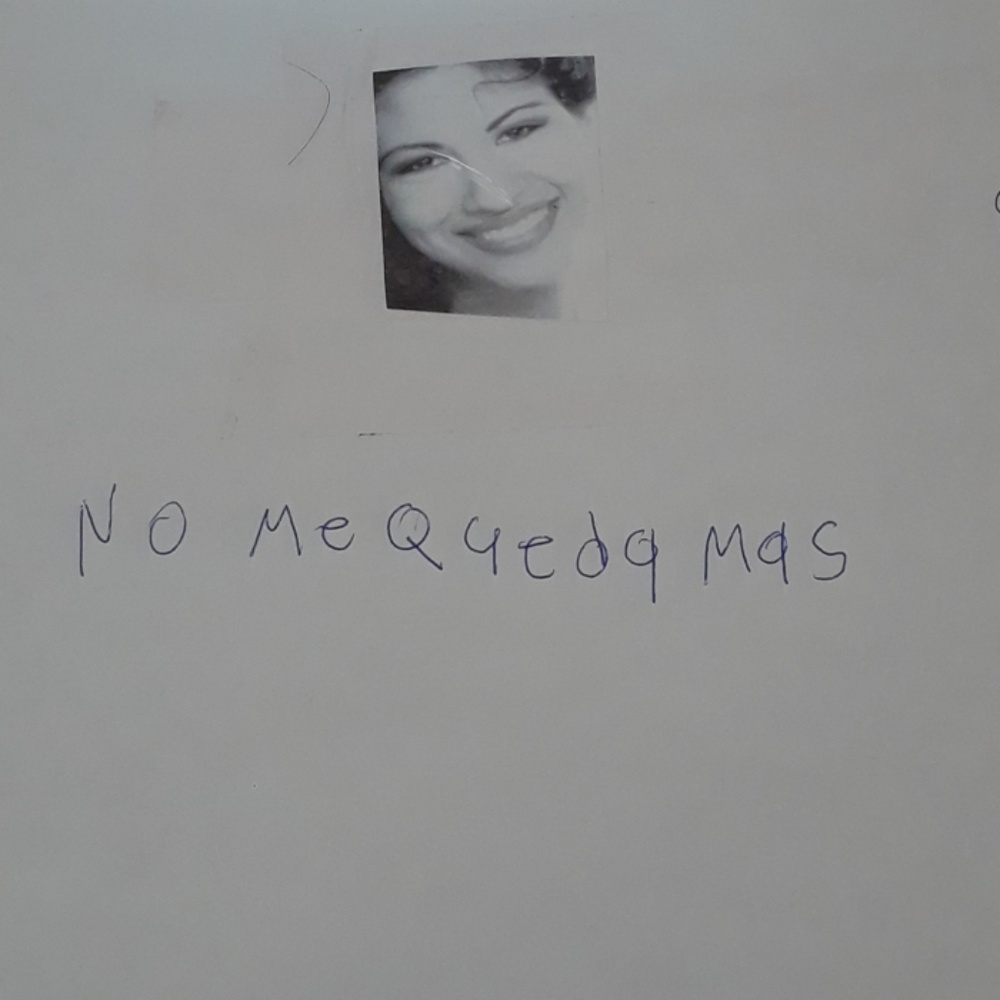 A Selena Quintanilla poster that I made